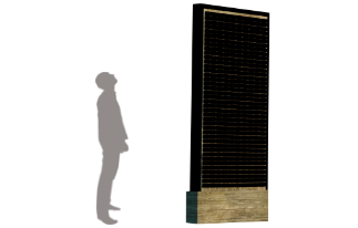 引退馬の名前を刻んだプレート設置